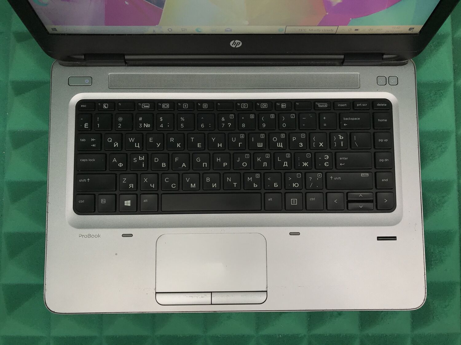 Ноутбук Б-клас HP ProBook 640 G2 / 14" (1920x1080) TN / Intel Core i5-6200U (2 (4) ядра по 2.3 - 2.8 GHz) / 8 GB DDR4 / 180 GB SSD / Intel HD Graphics 520 / WebCam / Fingerprint / BD-ROM / DisplayPort - Зображення 4