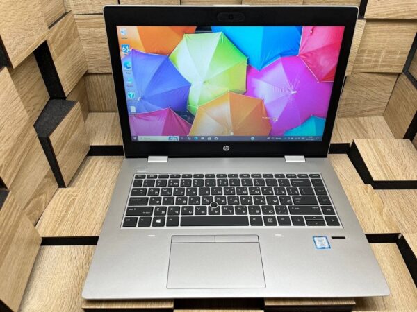 Ноутбук Б-клас HP Probook 640 G4 / 14" (1366x768) TN / Intel Core i5-7300U (2 (4) ядра по 2.6 - 3.5 GHz) / 8 GB DDR4 / 256 GB SSD / Intel HD Graphics 620 / WebCam / Fingerprint / HDMI - Зображення 2