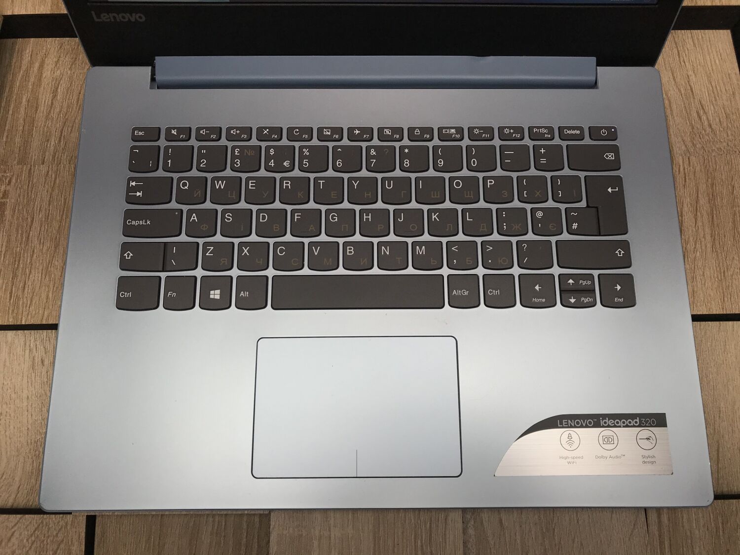 Ноутбук Б-клас Lenovo IdeaPad 320-14IAP / 14" (1366x768) TN / Intel Pentium N4200 (4 ядра по 1.1 - 2.5 GHz) / 4 GB DDR3 / 128 GB SSD / Intel HD Graphics 505 / WebCam / HDMI - Зображення 4