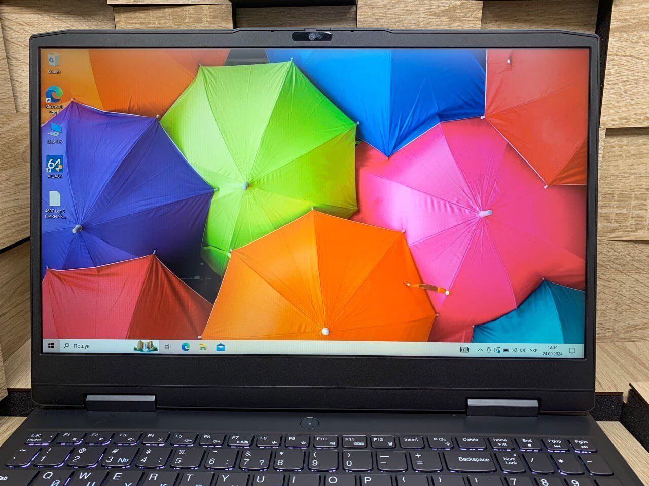 Ноутбук Б-клас Lenovo IdeaPad 3 15ARH7 / 15.6" (1920x1080) IPS / AMD Ryzen 7 6800H (8 (16) ядер по 3.2 - 4.7 GHz) / 16 GB DDR4 / 512 GB SSD M.2 / nVidia GeForce RTX 3050, 4 GB GDDR6, 128-bit / WebCam - Зображення 3