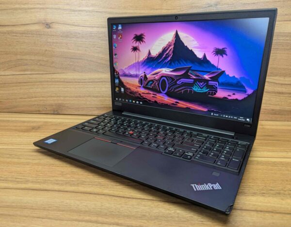Ноутбук Б-клас Lenovo ThinkPad E590 / 15.6" (1920x1080) IPS / Intel Core i5-8265U (4 (8) ядра по 1.6 - 3.9 GHz) / 8 GB DDR4 / 256 GB SSD / Intel UHD Graphics / WebCam / TouchID / Windows 10 - Зображення 7