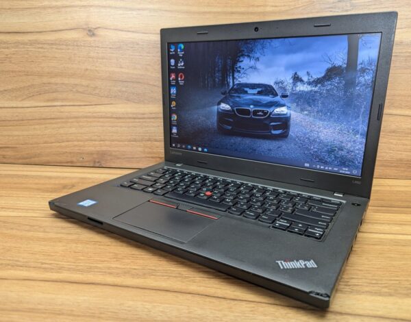 Ноутбук Б-клас Lenovo ThinkPad L460 / 14" (1366x768) TN / Intel Core i5-6200U (2 (4) ядра по 2.3 - 2.8 GHz) / 8 GB DDR3 / 240 GB SSD / Intel HD Graphics 520 / WebCam / Windows 10 - Зображення 8