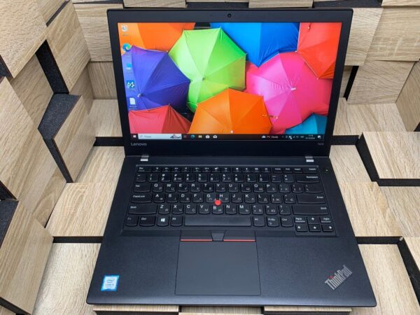 Ноутбук Б-клас Lenovo ThinkPad T470 / 14" (1920x1080) IPS / Intel Core i5-7200U (2 (4) ядра по 2.5 - 3.1 GHz) / 8 GB DDR4 / 256 GB SSD / Intel HD Graphics 620 / WebCam - Зображення 2
