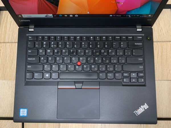 Ноутбук Б-клас Lenovo ThinkPad T470 / 14" (1920x1080) IPS / Intel Core i5-7200U (2 (4) ядра по 2.5 - 3.1 GHz) / 8 GB DDR4 / 256 GB SSD / Intel HD Graphics 620 / WebCam - Зображення 4