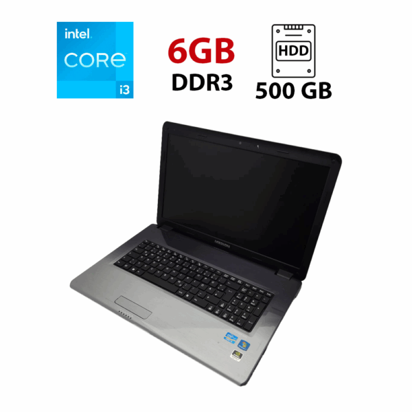 Ноутбук Б-клас Medion Akoya P7624 / 17.3" (1600х900) TN / Intel Core i3-2350M (2 (4) ядра по 2.3 GHz) / 6 GB DDR3 / 500 GB HDD / nVidia GeForce GT 630M, 1 GB DDR3, 128-bit / WebCam