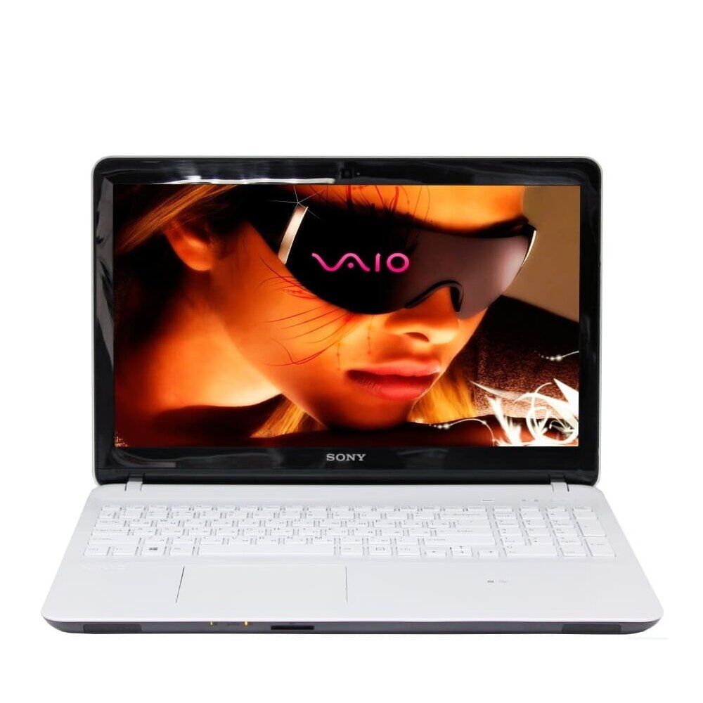 Ноутбук Б-клас Sony Vaio SVF152C29M / 15.6" (1366x768) TN / Intel Pentium 2117U (2 ядра по 1.8 GHz) / 4 GB DDR3 / 320 GB HDD / Intel HD Graphics 2500 / WebCam