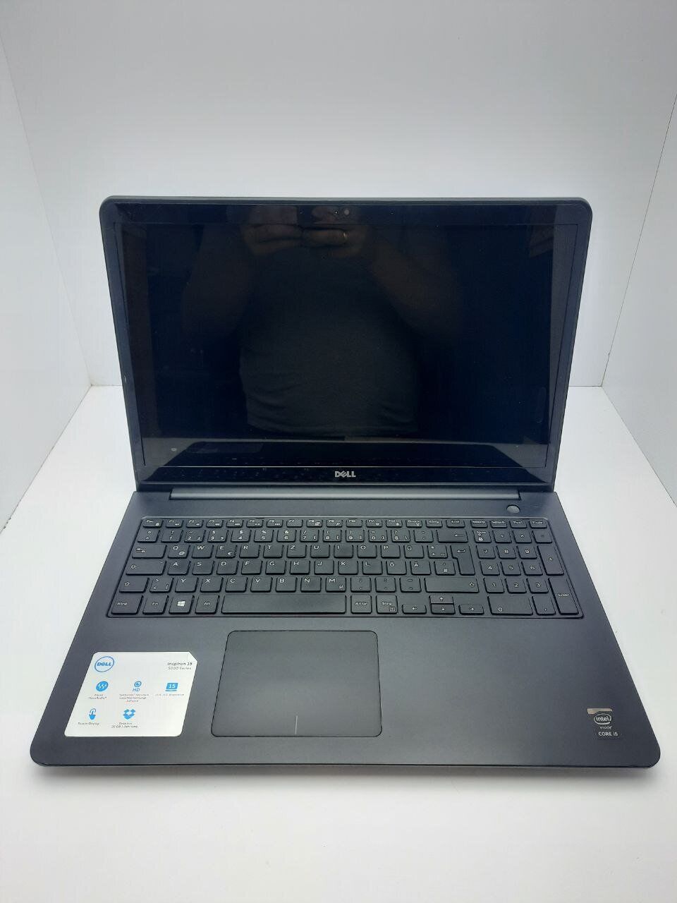 Ноутбук Б-клас Dell inspirion 5547 / 15.6" (1366x768) TN Touch / Intel Core i5-4210U (2 (4) ядра по 1.7 - 2.7 GHz) / 6 GB DDR3 / 120 GB SSD / Intel HD Graphics 4400 / WebCam / АКБ не тримає - Зображення 2