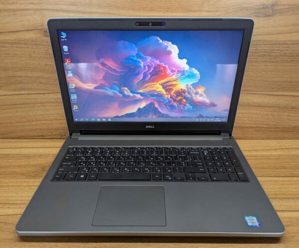 Ноутбук Dell Inspiron 15 5559 / 15.6" (1366x768) TN Touch / Intel Core i7-6500U (2 (4) ядра по 2.5 - 3.1 GHz) / 8 GB DDR3 / 240 GB SSD / Intel HD Graphics 520 / WebCam / Windows 10 - Зображення 2