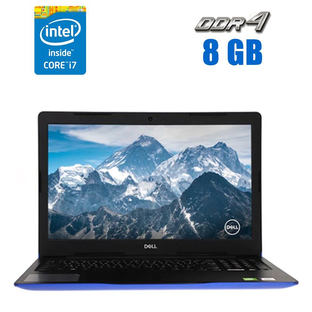 Ноутбук Dell Inspiron 3593 / 15.6" (1920x1080) TN Touch / Intel Core i7-1065G7 (4 (8) ядра по 1.3 - 3.9 GHz) / 8 GB DDR4 / 256 GB SSD / Intel Iris Plus Graphics / WebCam