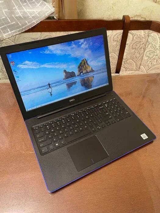 Ноутбук Dell Inspiron 3593 / 15.6" (1920x1080) TN Touch / Intel Core i7-1065G7 (4 (8) ядра по 1.3 - 3.9 GHz) / 8 GB DDR4 / 256 GB SSD / Intel Iris Plus Graphics / WebCam - Зображення 2