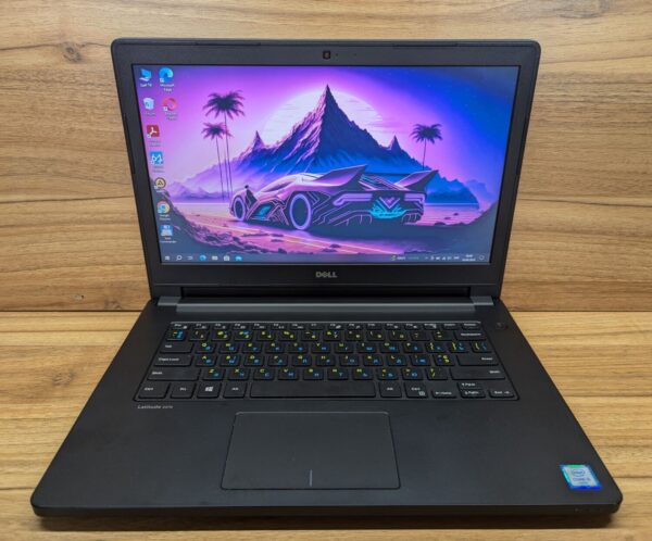 Ноутбук Dell Latitude 3470 / 14" (1366x768) TN / Intel Core i5-6200U (2 (4) ядра по 2.3 - 2.8 GHz) / 8 GB DDR3 / 240 GB SSD / Intel HD Graphics 520 / WebCam / HDMI / Windows 10 - Зображення 2