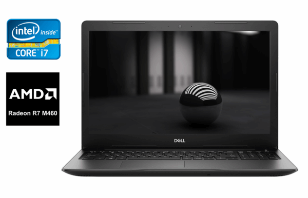 Ноутбук Dell Latitude 3590 / 15.6" (1920x1080) IPS / Intel Core i7-8550U (4 (8) ядра по 1.8 - 4.0 GHz) / 16 GB DDR4 / 512 GB SSD / AMD Radeon R7 M460, 2 GB GDDR5, 64-bit / WebCam / HDMI / Windows 10