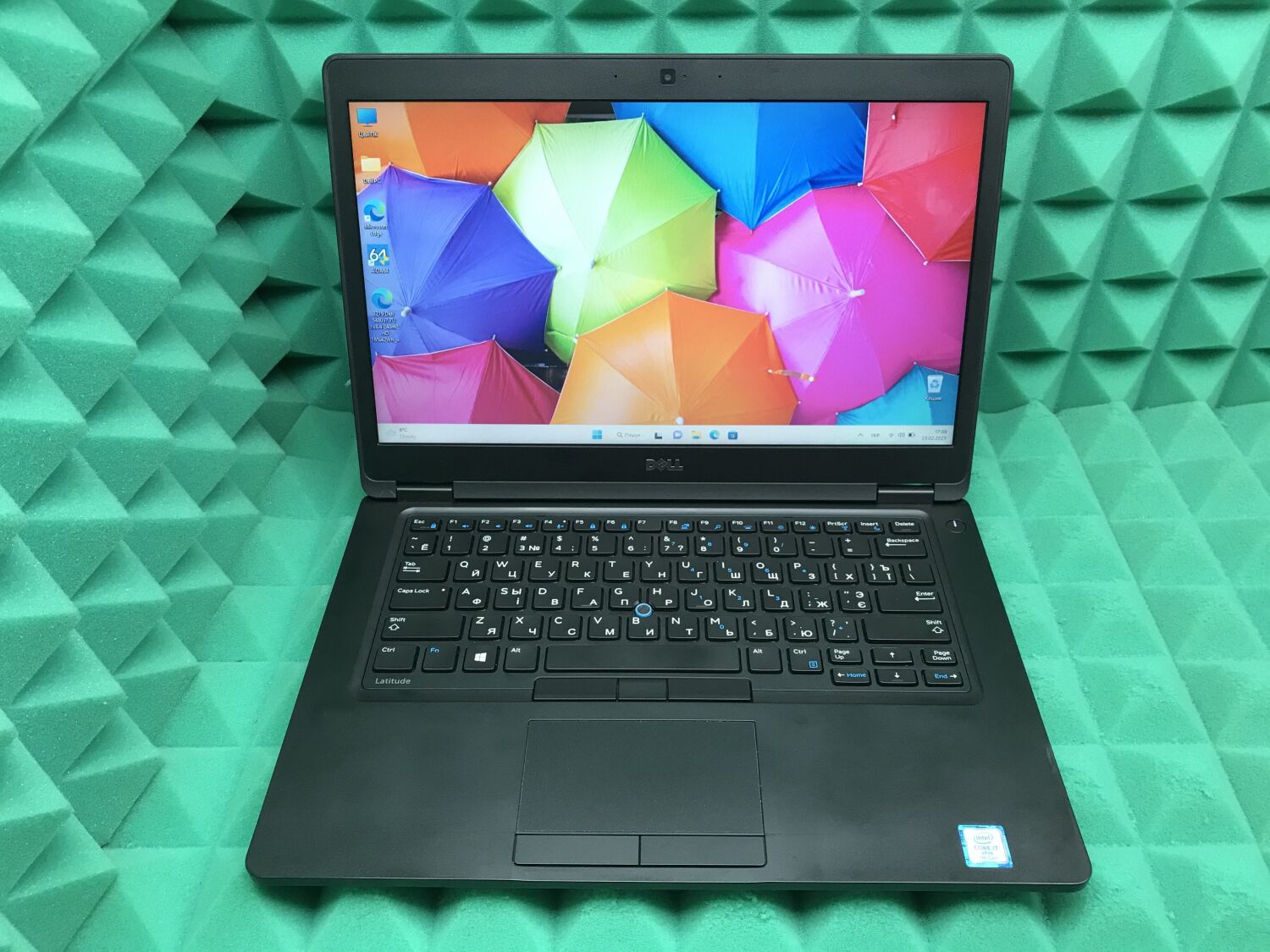 Ноутбук Dell Latitude 5480 / 14" (1366x768) TN / Intel Core i7-7600U (2 (4) ядра по 2.8 - 3.9 GHz) / 8 GB DDR4 / 240 GB SSD M.2 / Intel HD Graphics 620 / WebCam / USB 3.1 / HDMI / Windows 11 ліцензія - Зображення 2