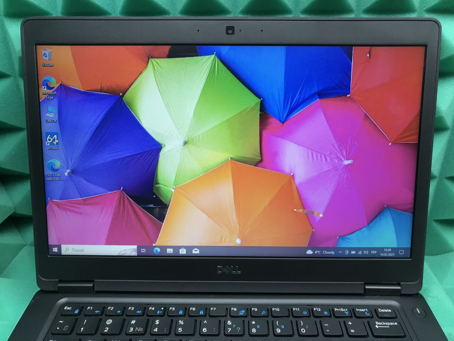 Ноутбук Dell Latitude 5490 / 14" (1920x1080) IPS / Intel Core i5-8250U (4 (8) ядра по 1.6 - 3.4 GHz) / 8 GB DDR4 / 256 GB SSD / Intel UHD Graphics 620 / WebCam / USB 3.1 / HDMI / Windows 10 ліцензія - Зображення 3