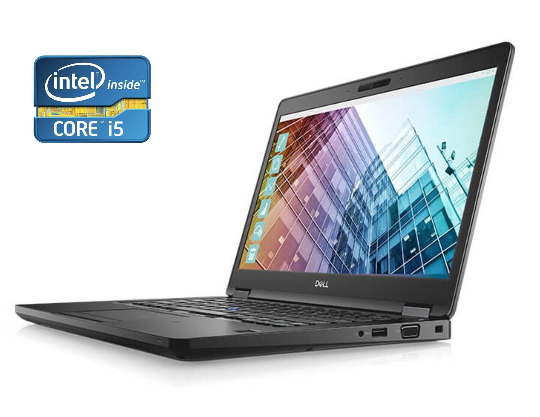 Ноутбук Dell Latitude 5491 / 14" (1920x1080) IPS / Intel Core i5-8400H (4 (8) ядра по 2.5 - 4.2 GHz) / 16 GB DDR4 / 250 GB SSD / Intel UHD Graphics 630 / WebCam