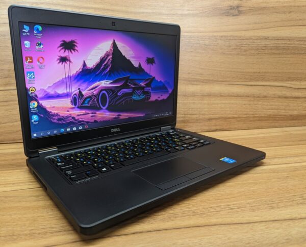 Ноутбук Dell Latitude E5450 / 14" (1366x768) TN / Intel Core i5-5200U (2 (4) ядра по 2.2 - 2.7 GHz) / 8 GB DDR3 / 256 GB SSD / Intel HD Graphics 5500 / WebCam / Windows 10 - Зображення 4
