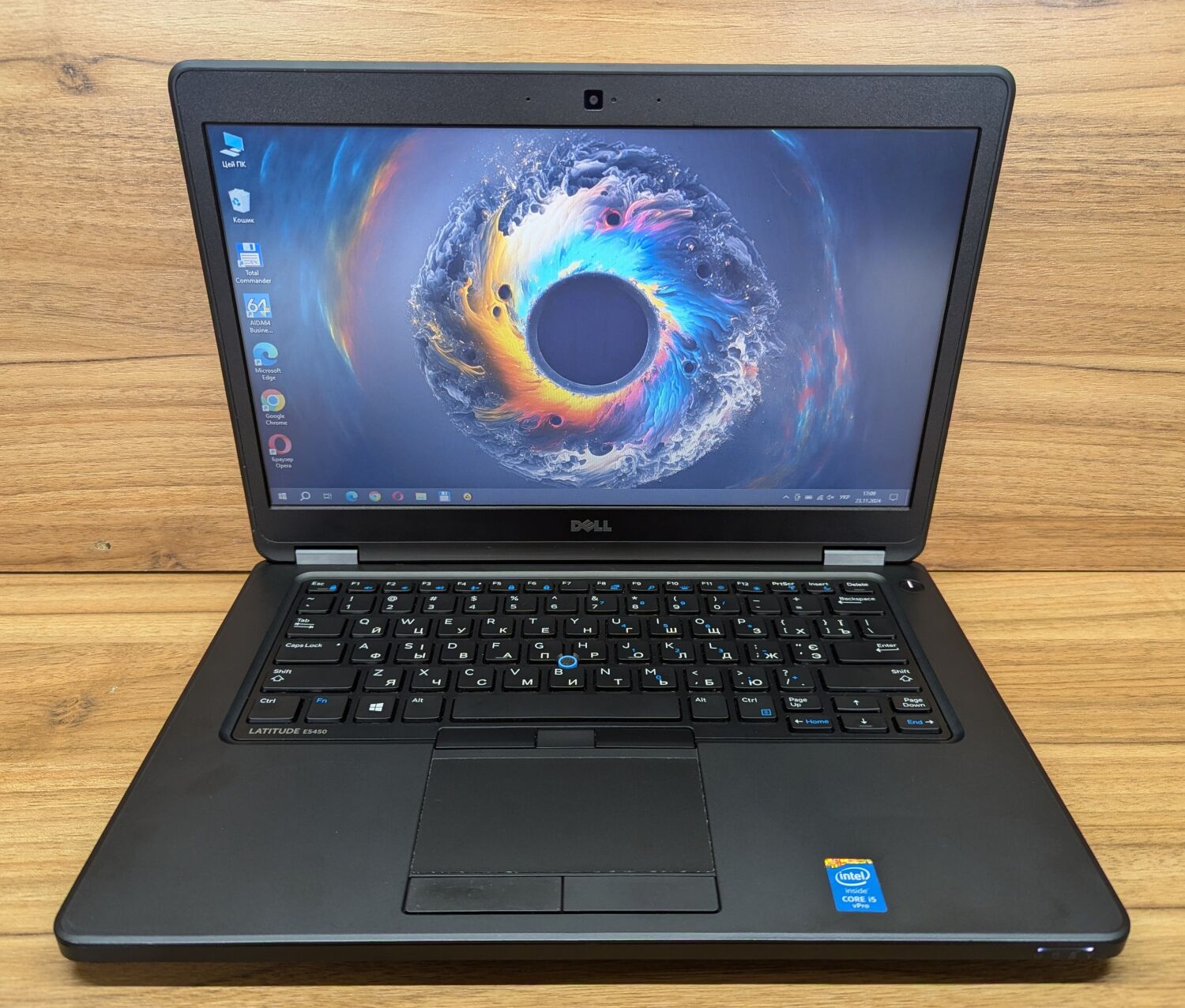 Ноутбук Dell Latitude E5450 / 14" (1366x768) TN / Intel Core i5-5300U (2 (4) ядра по 2.3 - 2.9 GHz) / 8 GB DDR3 / 240 GB SSD / Intel HD Graphics 5500 / WebCam / Windows 10 - Зображення 8