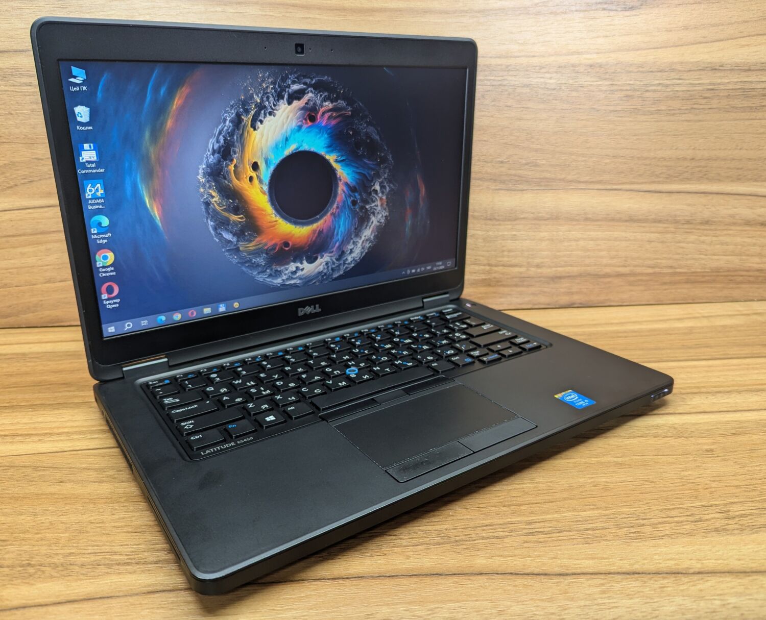 Ноутбук Dell Latitude E5450 / 14" (1366x768) TN / Intel Core i5-5300U (2 (4) ядра по 2.3 - 2.9 GHz) / 8 GB DDR3 / 240 GB SSD / Intel HD Graphics 5500 / WebCam / Windows 10 - Зображення 10