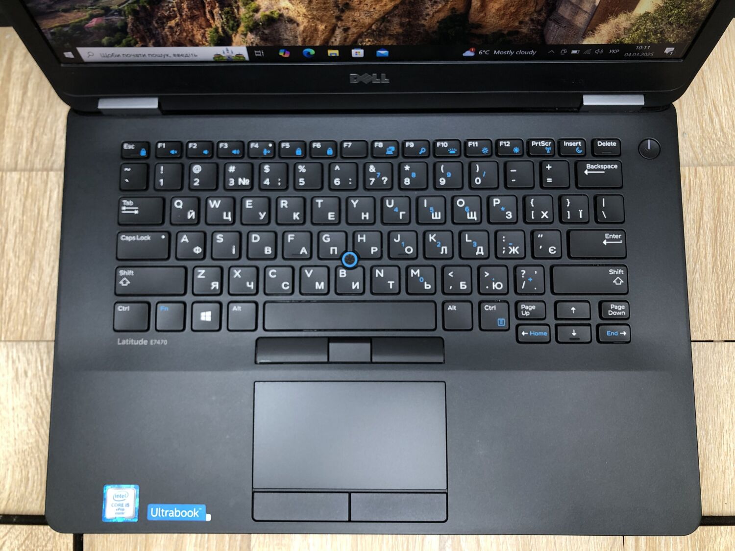 Ультрабук Dell Latitude E7470 / 14" (1920x1080) IPS / Intel Core i5-6300U (2 (4) ядра по 2.4 - 3.0 GHz) / 8 GB DDR4 / 256 GB SSD M.2 / Intel HD Graphics 520 / WebCam - Зображення 4