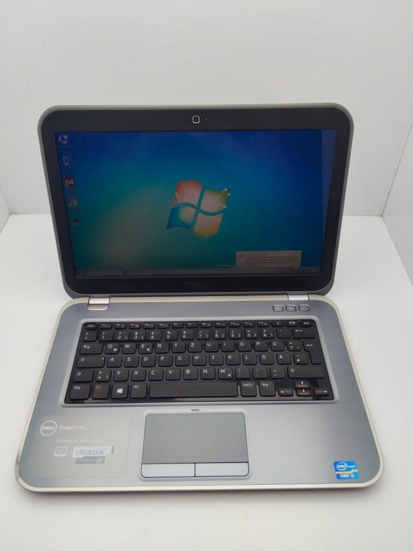 Ноутбук Dell UltraBook 14 / 14" (1366x768) TN / Intel Core i3-3217U (2 (4) ядра по 1.8 GHz) / 6 GB DDR3 / 32 GB SSD + 500 GB HDD / Intel HD Graphics 4000 / WebCam - Зображення 7