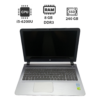 Ноутбук HP ProBook 15ab / 15.6" (1366x768) TN / Intel Core i5-6200U (2 (4) ядра по 2.3 - 2.8 GHz) / 8 GB DDR3 / 240 GB SSD / Intel HD Graphics 520 / WebCam