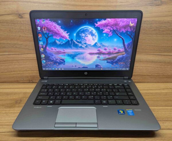 Ноутбук Б-клас HP ProBook 640 G1 / 14" (1366x768) TN / Intel Core i5-4300M (2 (4) ядра по 2.6 - 3.3 GHz) / 8 GB DDR3 / 240 GB SSD / Intel HD Graphic 4600 / WebCam / Fingerprint / Windows 10 - Зображення 2