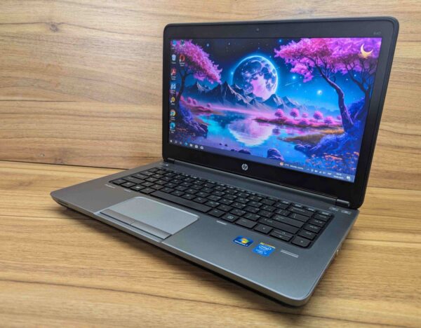 Ноутбук Б-клас HP ProBook 640 G1 / 14" (1366x768) TN / Intel Core i5-4300M (2 (4) ядра по 2.6 - 3.3 GHz) / 8 GB DDR3 / 240 GB SSD / Intel HD Graphic 4600 / WebCam / Fingerprint / Windows 10 - Зображення 5