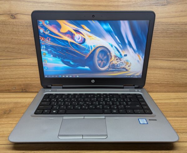 Ноутбук HP ProBook 640 G2 / 14" (1366x768) TN / Intel Core i5-6300U (2 (4) ядра по 2.4 - 3.0 GHz) / 8 GB DDR4 / 256 GB SSD / Intel HD Graphics 520 / WebCam / Fingerprint / Windows 10 - Зображення 2