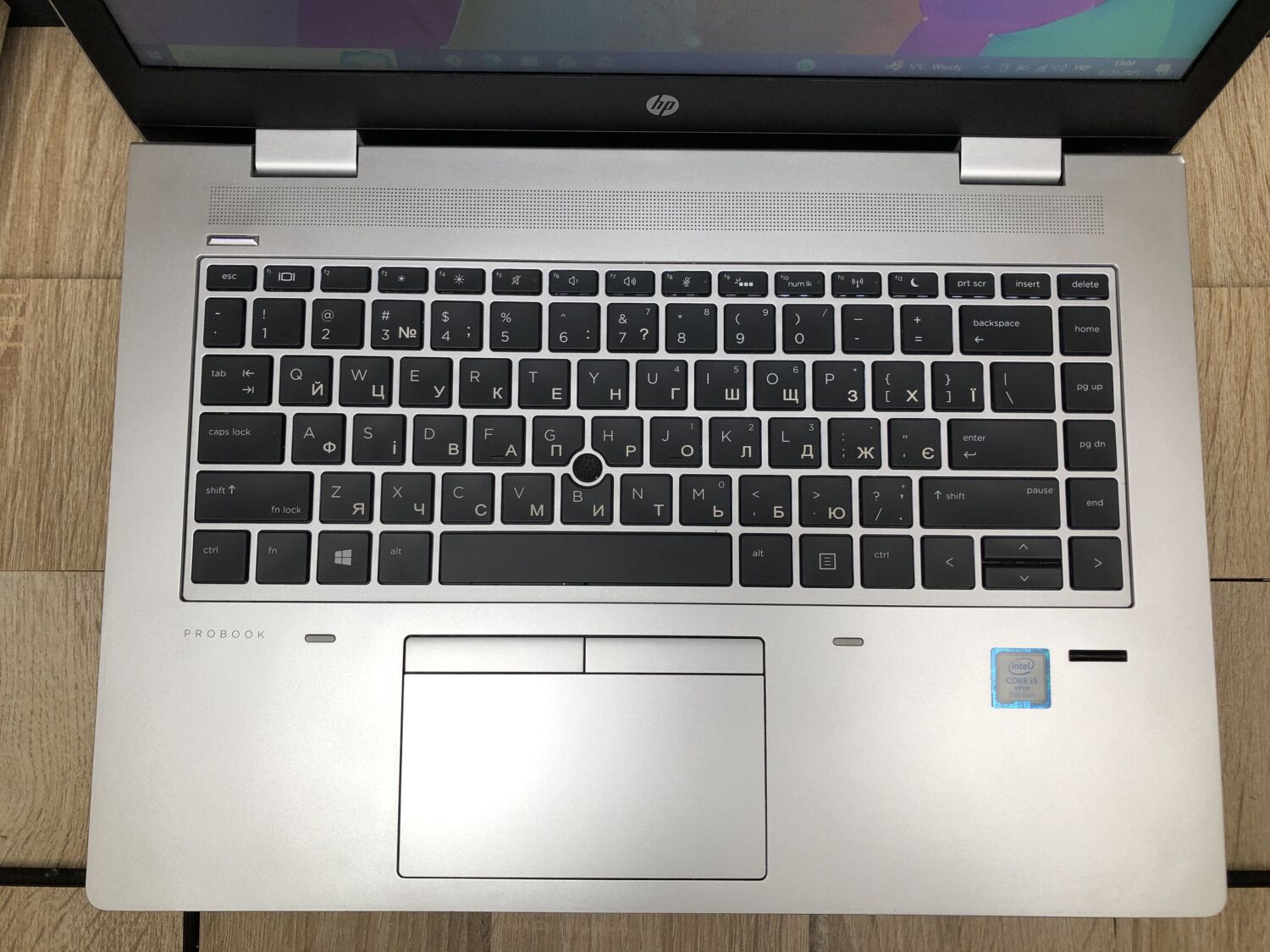 Ноутбук HP Probook 640 G4 / 14" (1366x768) TN / Intel Core i5-7300U (2 (4) ядра по 2.6 - 3.5 GHz) / 8 GB DDR4 / 250 GB SSD / Intel HD Graphics 620 / WebCam / Fingerprint / HDMI - Зображення 4