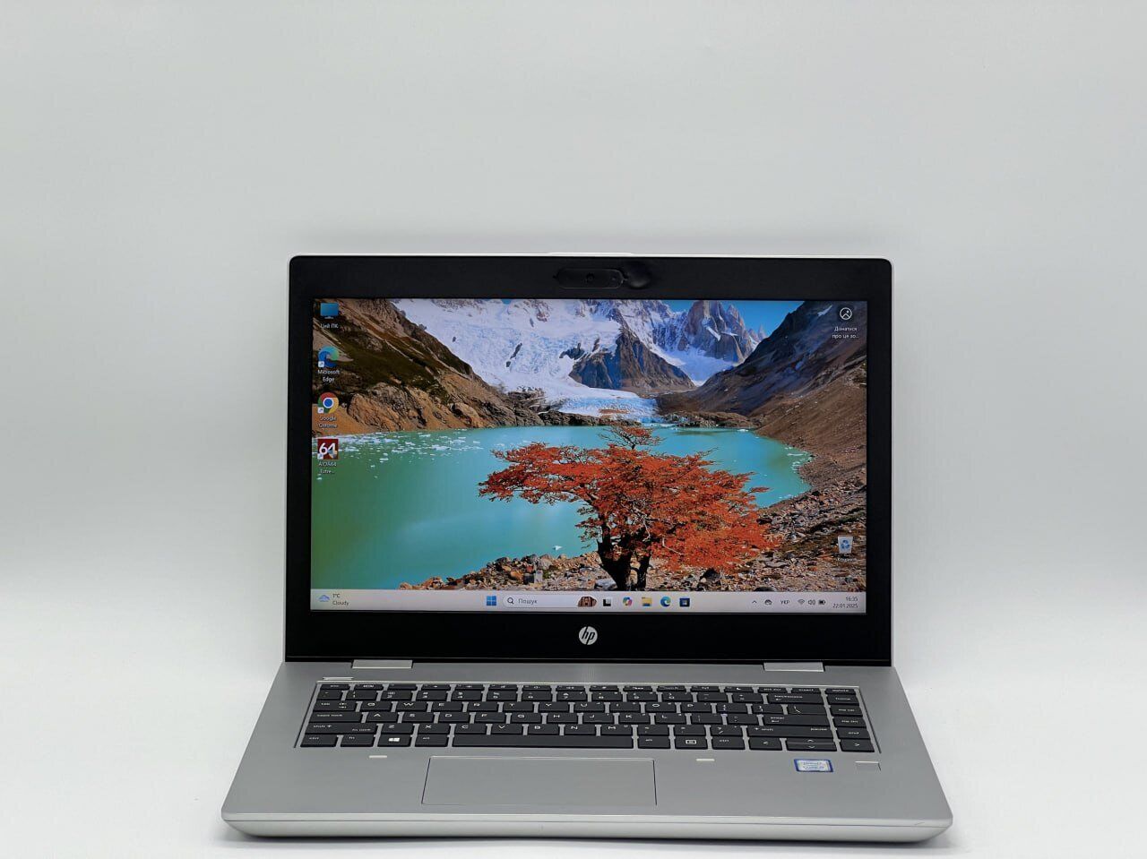 Ноутбук HP ProBook 640 G5 / 14" (1920x1080) IPS / Intel Core i5-8365U (4 (8) ядра по 1.6 - 4.1 GHz) / 8 GB DDR4 / 240 GB SSD / Intel UHD Graphics 620 / WebCam - Зображення 2