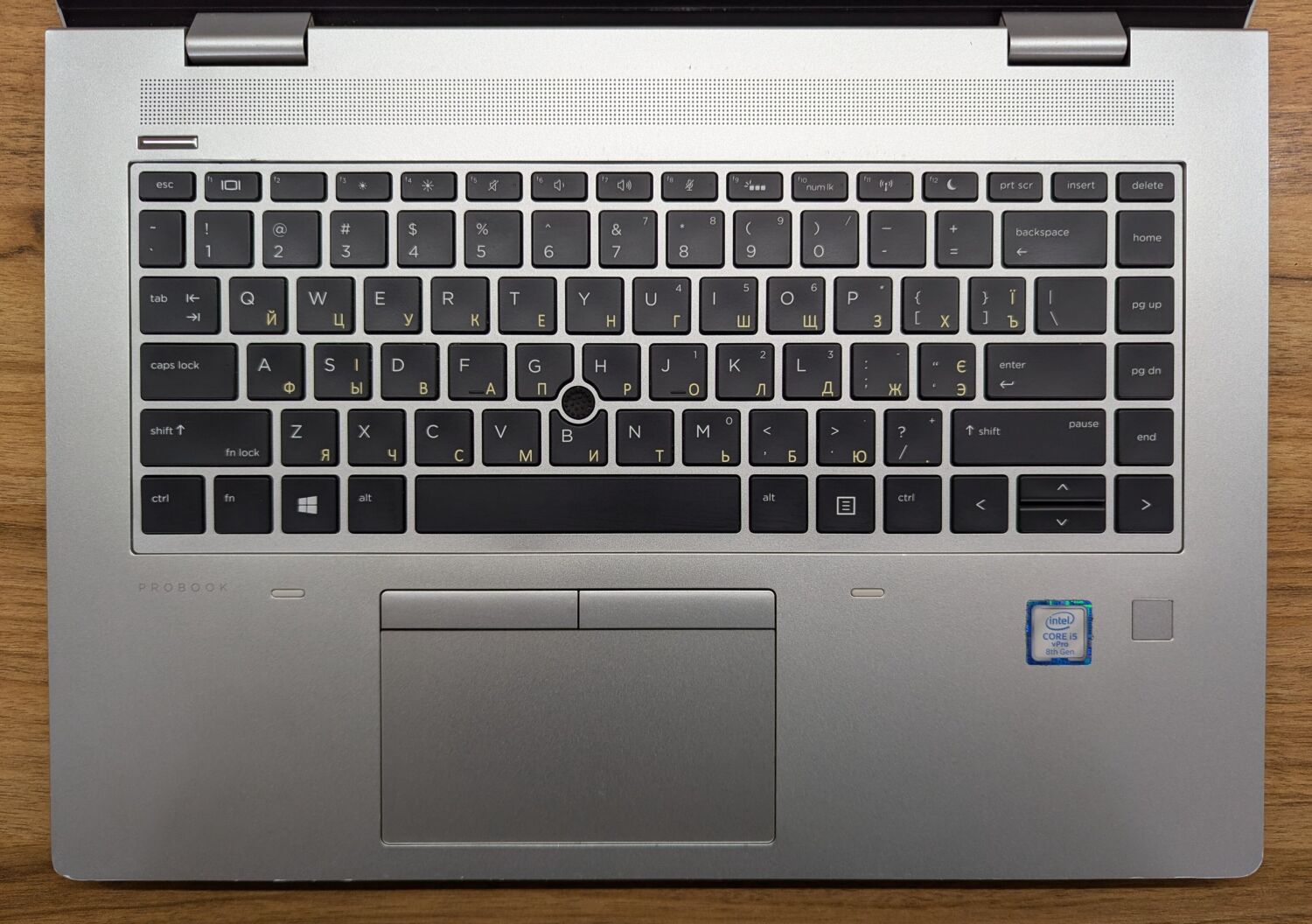 Ноутбук HP ProBook 640 G5 / 14" (1920x1080) IPS / Intel Core i5-8365U (4 (8) ядра по 1.6 - 4.1 GHz) / 8 GB DDR4 / 256 GB SSD / Intel UHD Graphics 620 / WebCam / Windows 10 - Зображення 3