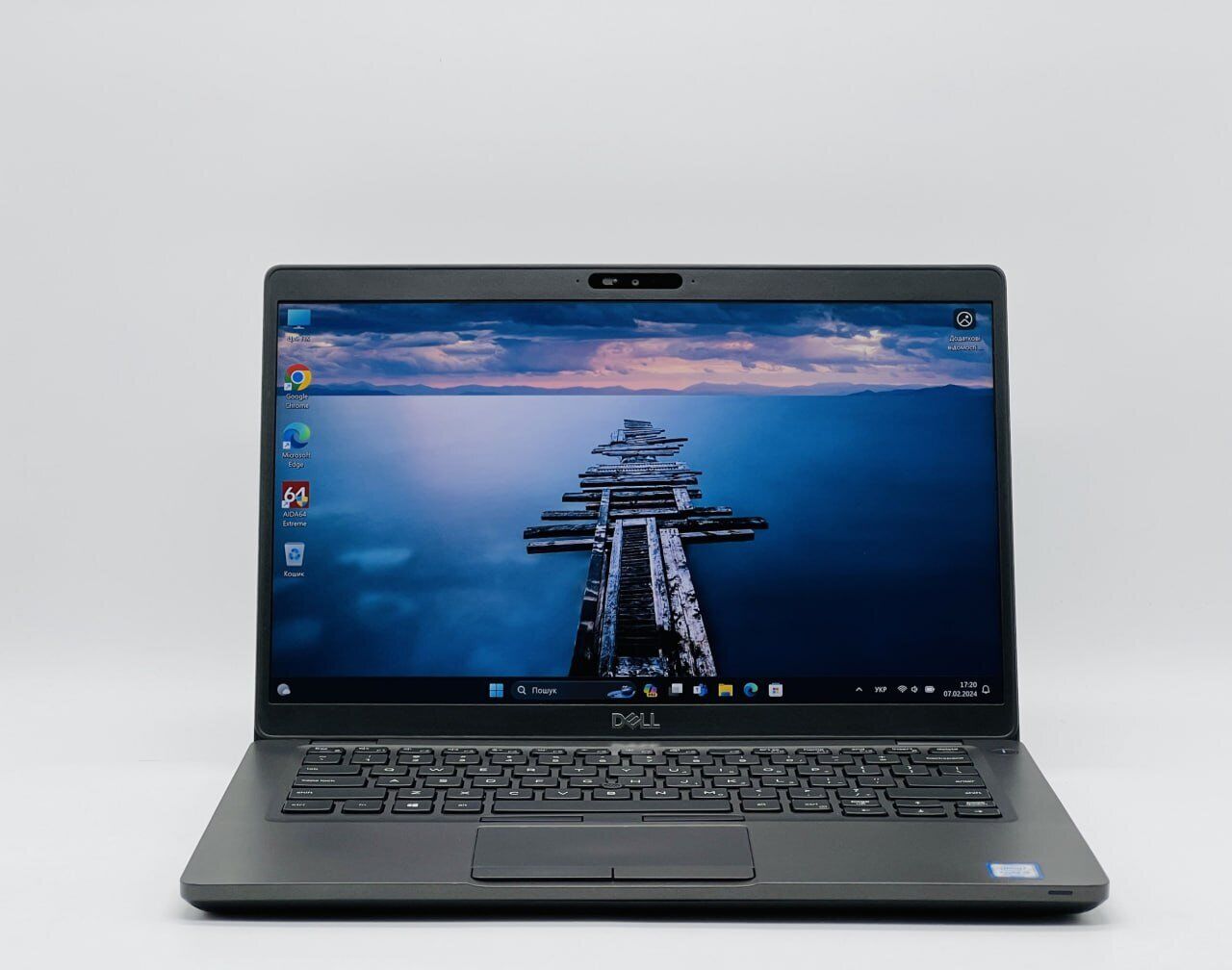 Ноутбук Dell Latitude 5401 / 14" (1920x1080) IPS / Intel Core i5-9300H (4 (8) ядра по 2.4 - 4.1 GHz) / 8 GB DDR4 / 120 GB SSD / Intel UHD Graphics 630 / WebCam - Зображення 2