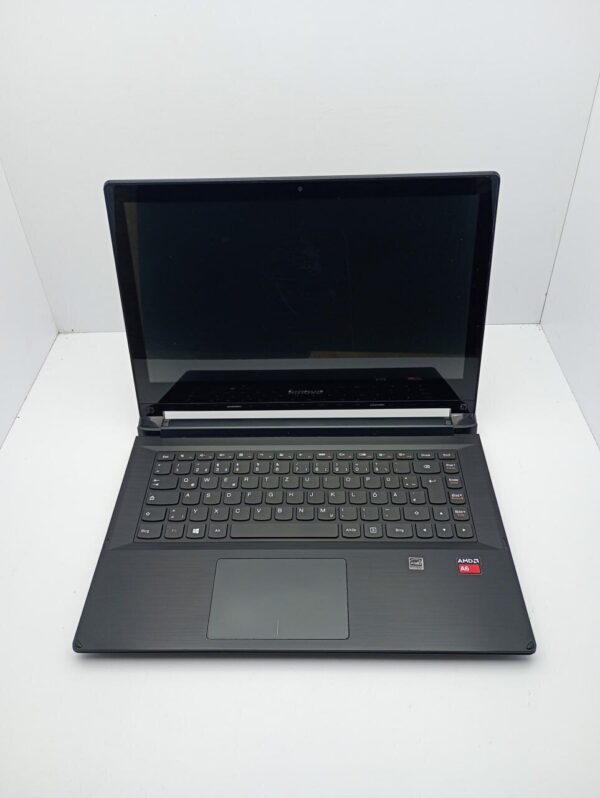 Ноутбук Lenovo Flex 2 / 14" (1366x768) TN Touch / AMD A6-6310 (4 ядра по 1.8 - 2.4 GHz) / 4 GB DDR3 / 120 GB SSD / AMD Radeon R4 Graphics / WebCam - Зображення 2