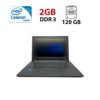 Ноутбук Lenovo Ideapad 110-14IBR / 14" (1366x768) TN / Intel Celeron N3060 (2 (дра по 1.6 - 2.48 GHz) / 2 GB DDR3 / 120 GB HDD / Intel HD Graphics 400 / WebCam