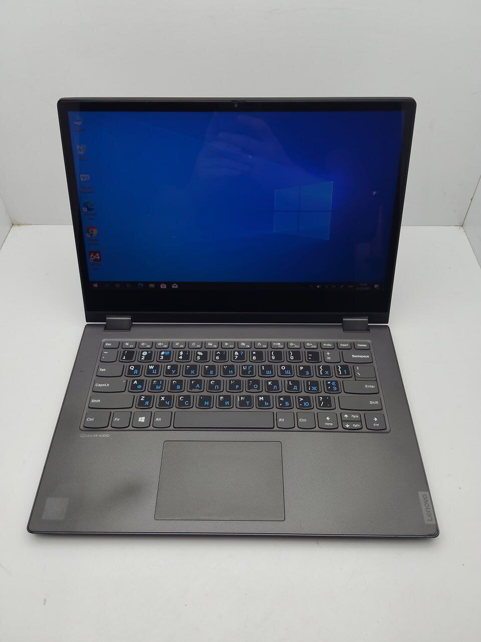 Ноутбук Lenovo IdeaPad Flex 14 / 14" (1366x768) TN / Intel Pentium Gold 5405U (2 (4) ядра по 2.3 GHz) / 8 GB DDR3 / 120 GB SSD / Intel HD Graphics 610 / WebCam - Зображення 2