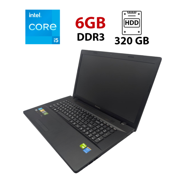 Ноутбук Lenovo IdeaPad G710 / 17.3" (1600x900) TN / Intel Core i5-4210M (2 (4) ядер 2.6 - 3.2 GHz) / 6 GB DDR3 / 320 GB HDD / Intel HD Graphics 4600 / WebCam