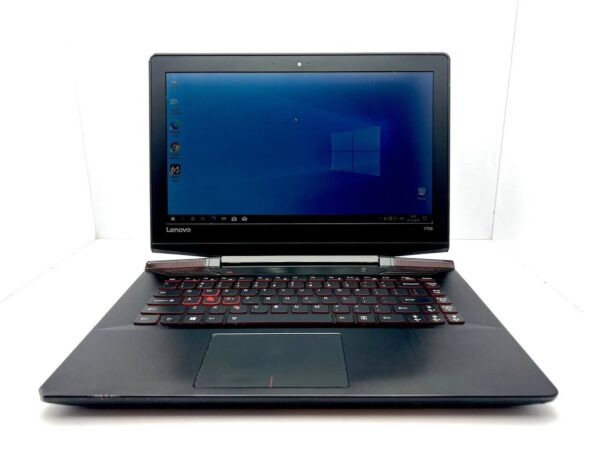 Ноутбук Lenovo IdeaPad Y700-15 / 14" (1366x768) TN / Intel Core i7-6700HQ (4 (8) ядра по 2.6 - 3.5 GHz) / 8 GB DDR4 / 240 GB SSD / Intel HD Graphics 530 / WebCam - Зображення 2