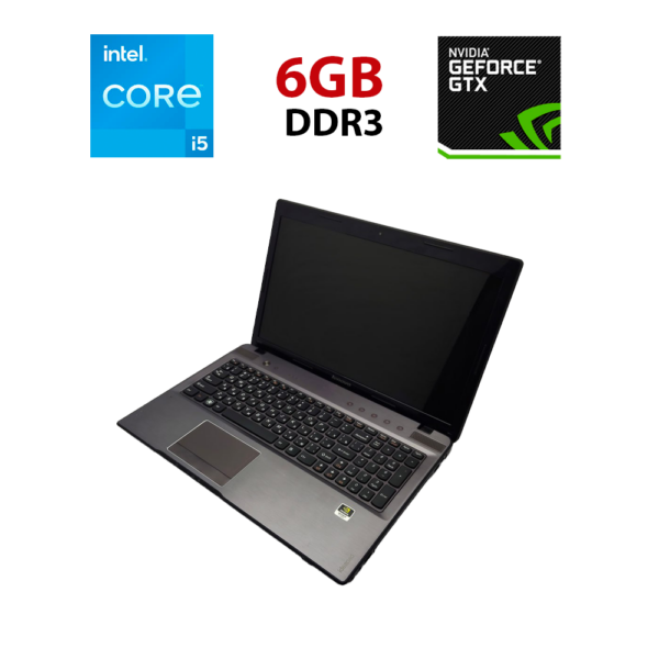 Ноутбук Lenovo IdeaPad Z570 / 15.6" (1366x768) TN / Intel Core i5-2450M (2 (4) ядра по 2.5 - 3.1 GHz) / 6 GB DDR3 / 500 GB HDD / nVidia GeForce GT 540M, 1 GB DDR3, 64-bit / WebCam