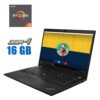 Ноутбук Lenovo ThinkPad T495 / 14" (1920x1080) IPS / AMD Ryzen 5 PRO 3500U (4 (8) ядра по 2.1 - 3.7 GHz) / 16 GB DDR4 / 256 GB SSD M.2 / AMD Radeon RX Vega 8 Graphics / WebCam