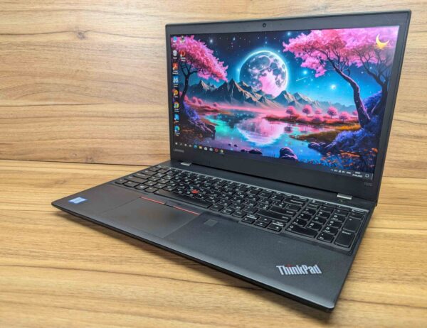 Ноутбук Lenovo ThinkPad T570 / 15.6" (1920x1080) IPS / Intel Core i7-6600U (2 (4) ядра по 2.6 - 3.4 GHz) / 8 GB DDR4 / 240 GB SSD / Intel HD Graphics 520 / WebCam / Fingerprint / Windows 10 - Зображення 5