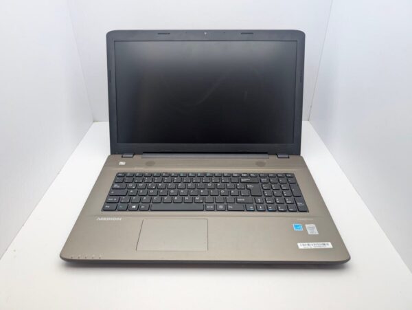 Ноутбук Medion Akoya E7416 / 17.3" (1600x900) TN / Intel Core i5-5200U (2 (4) ядра по 2.2 - 2.7 GHz) / 8 GB DDR3 / 128 GB SSD / Intel HD Graphics 5500 / WebCam / АКБ не держит - Зображення 3