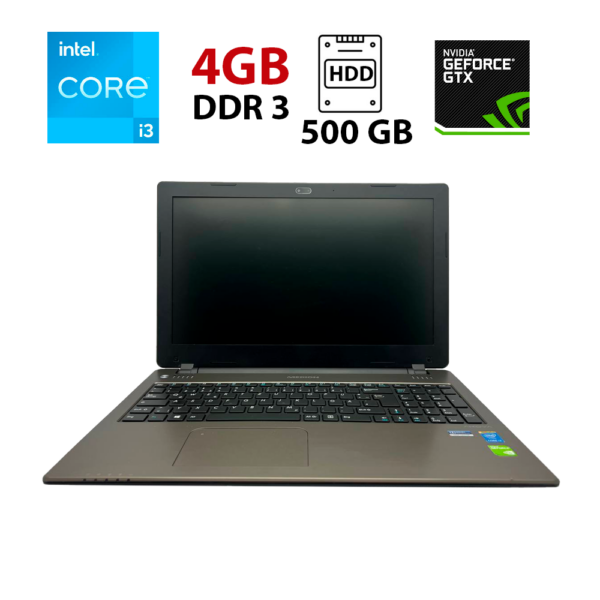 Ноутбук Medion Akoya P6647 / 15.6" (1366x768) TN / Intel Core i3-4100M (2 (4) ядра по 2.5 GHz) / 4 GB DDR3 / 500 GB HDD / nVidia GeForce 825M, 1 GB DDR3, 64-bit / WebCam / Батарея не тримає