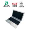 Ноутбук Samsung RV513 / 15.6" (1366x768) TN / AMD E-450 (2 ядра по 1.65 GHz) / 6 GB DDR3 / 320 GB HDD / AMD Radeon HD 6320 / WebCam