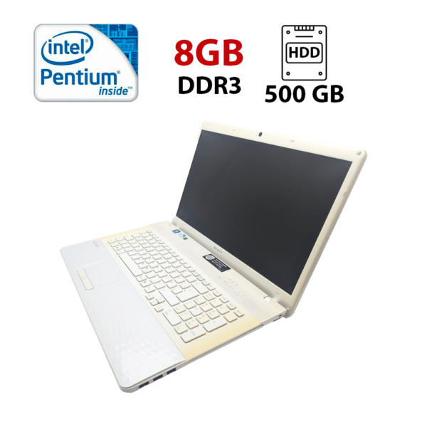 Ноутбук Sony VPC-EJ / 17.3" (1600x900) TN / Intel Pentium B960 (2 ядра по 2.2 GHz) / 6 GB DDR3 / 500 GB HDD / Intel HD Graphics 2000 / WebCam