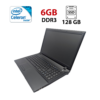 Ноутбук Terra Mobile 1512 / 15.6" (1366x768) TN / Intel Celeron 1037U (2 ядра по 1.8 GHz) / 6 GB DDR3 / 128 GB SSD / Intel HD Graphics 2500 / WebCam