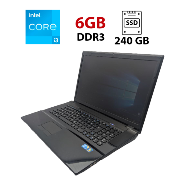 Ноутбук Terra Mobile 1748 / 17.3" (1600x900) TN / Intel Core i3-2330M (2 (4) ядра по 2.2 GHz) / 6 GB DDR3 / 240 GB SSD / Intel HD Graphics 3000 / WebCam