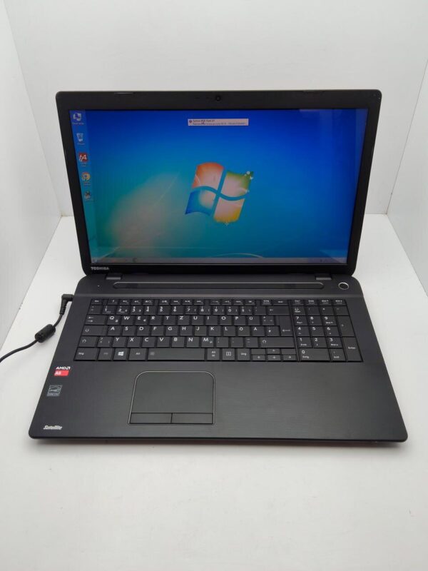Ноутбук Toshiba C70 / 17.3" (1600x900) TN / AMD A6-6310 (4 ядра по 1.8 - 2.4 GHz) / 8 GB DDR3 / 750 GB HDD / AMD Radeon R4 Graphics / WebCam - Зображення 7