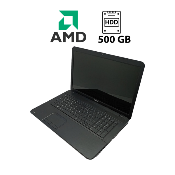 Ноутбук Toshiba C870D / 17.3" (1600x900) TN / AMD E2-1800 (2 ядра по 1.7 GHz) / 8 GB DDR3 / 500 GB HDD / AMD Radeon HD 7340 Graphics / WebCam