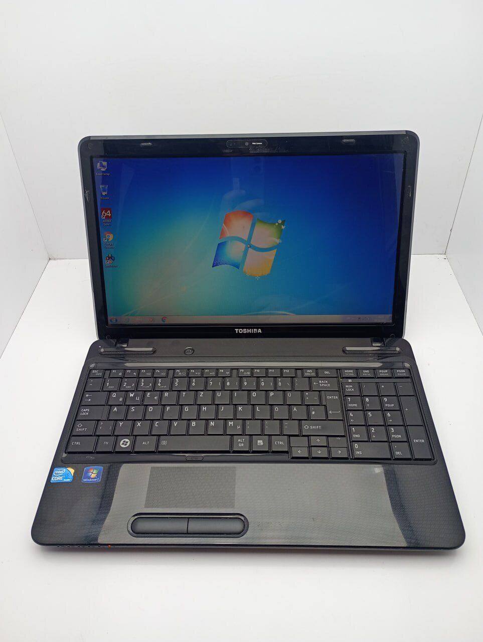 Ноутбук Toshiba L650 / 15.6" (1366x768) TN / Intel Core i5-430M (2 (4) ядра по 2.26 - 2.53 GHz) / 6 GB DDR3 / 500 GB HDD / AMD Radeon HD 5000, 1 GB DDR3, 128-bit / WebCam - Зображення 7