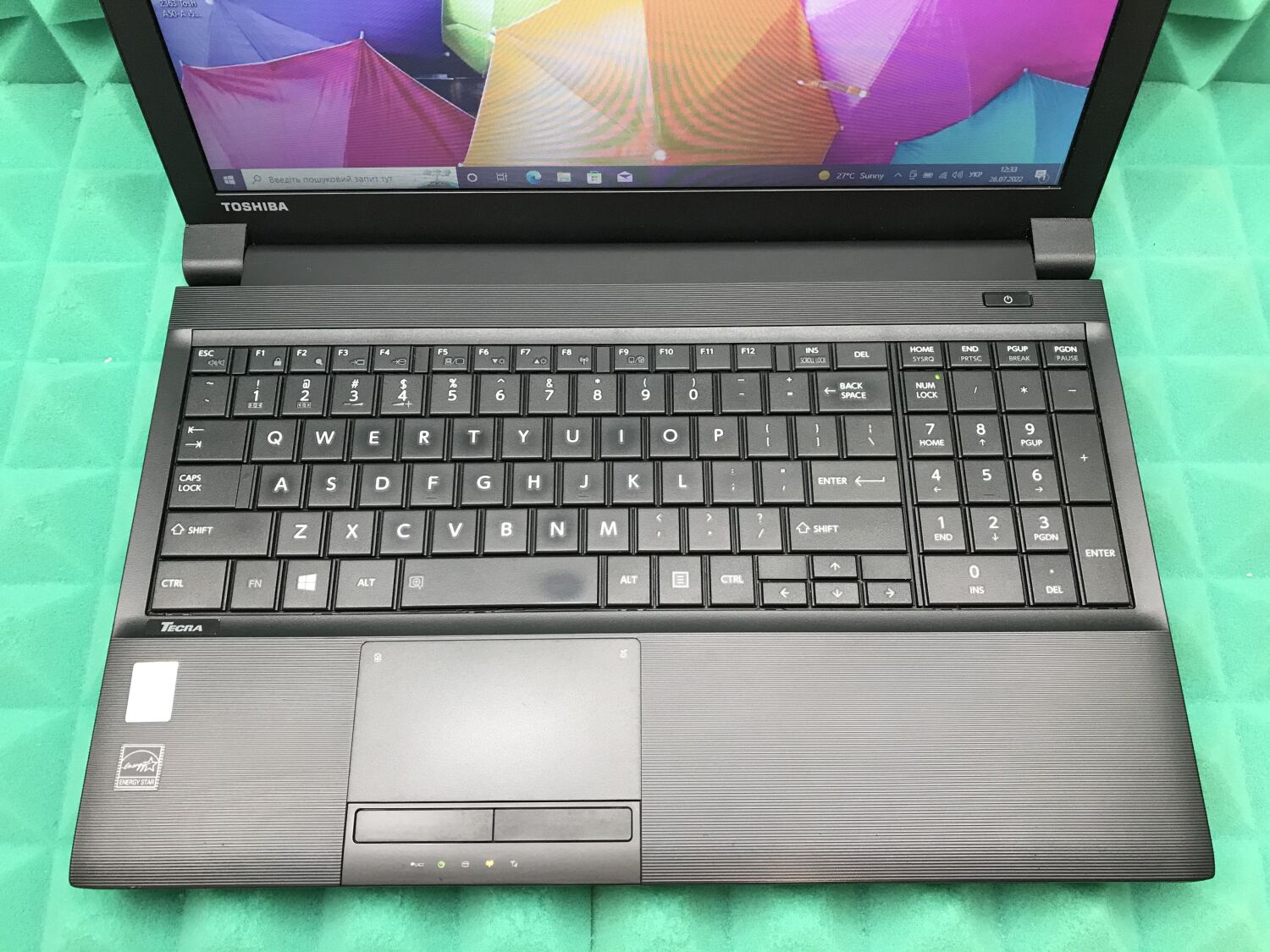 Ноутбук Toshiba Tecra A50-A / 15.6" (1366x768) TN / Intel Core i5-4200M (2 (4) ядра по 2.5 - 3.1 GHz) / 8 GB DDR3 / 120 GB SSD / Intel HD Graphics 4600 / WebCam / DVD-RW / USB 3.0 / HDMI - Зображення 4
